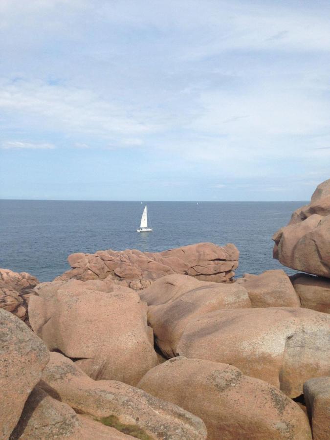 La Marine Louannec Lejlighed Eksteriør billede